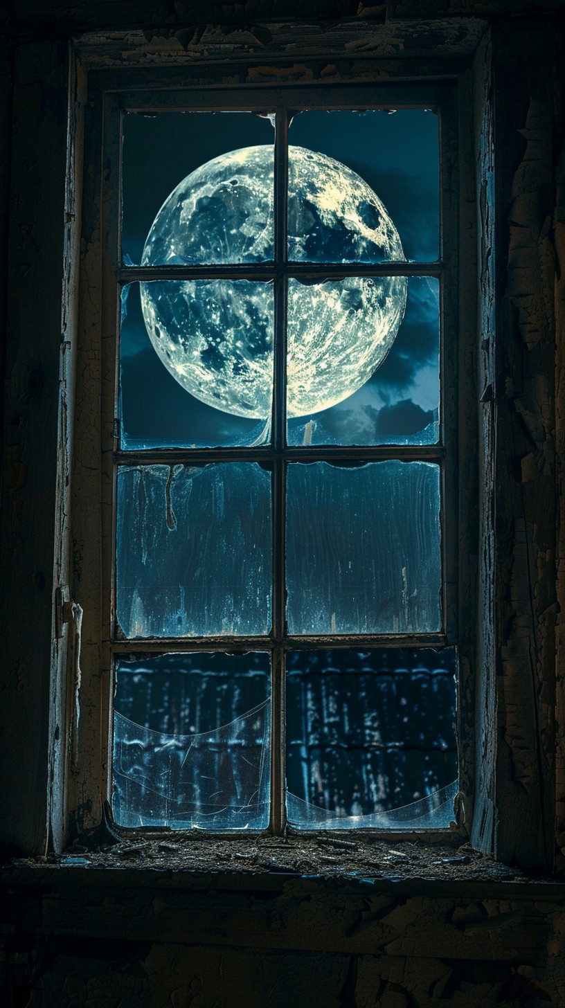 Free Mystical Moonlight Window Image - Moon, Window, Night | Download ...