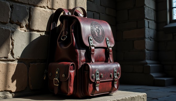 Free Gothic Leather Rucksack Image - Leather, Rucksack, Backpack ...