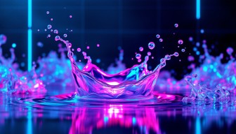 Free Neon Splash Dance Image - Splash, Neon, Cyberpunk | Download at ...