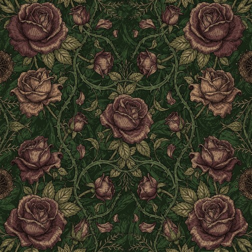 Free Fading Rose Pattern Image - Roses, Floral, Botanical | Download at ...