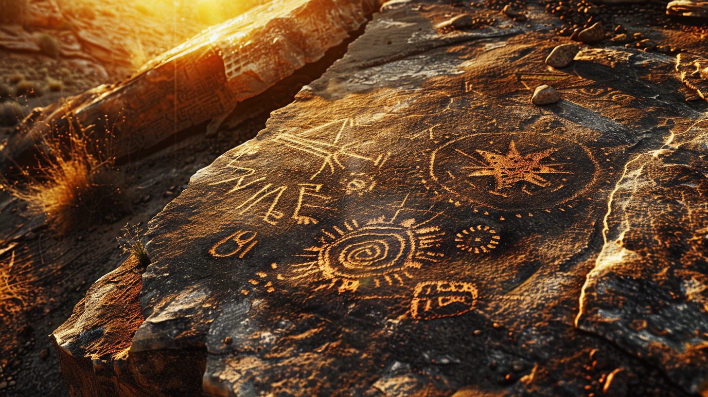 Free Ancient Rock Art Image - Sunset, Petroglyphs, Ancient | Download ...
