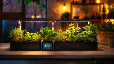 Free Indoor Herb Garden Image - Kitchen, Herbs, Modern | Download at ...