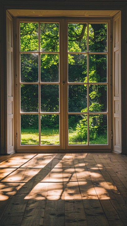 Free Sunlit Forest View Image - Sunlight, Forest, Window | Download at ...
