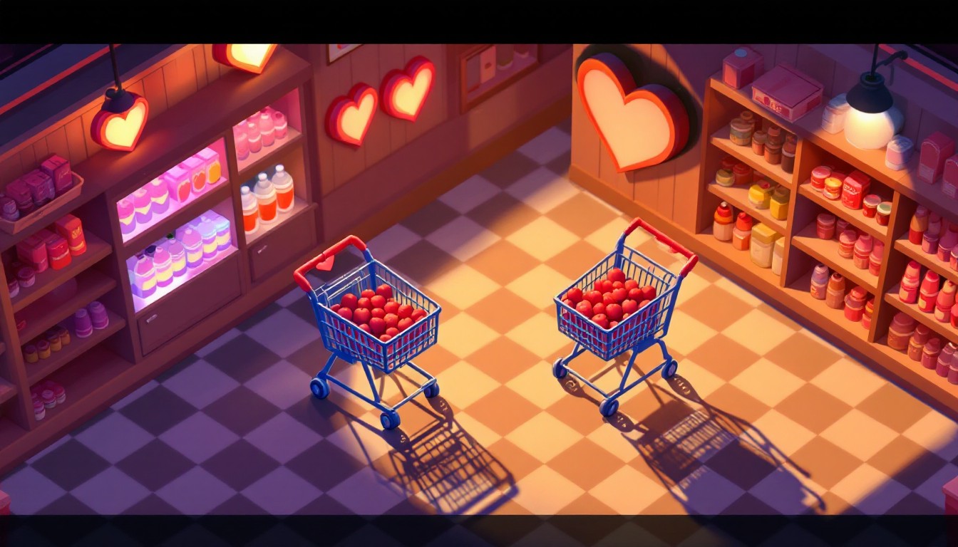 Free Romantic Pixel Shop Image - Pixel, Retro, Valentine | Download at ...