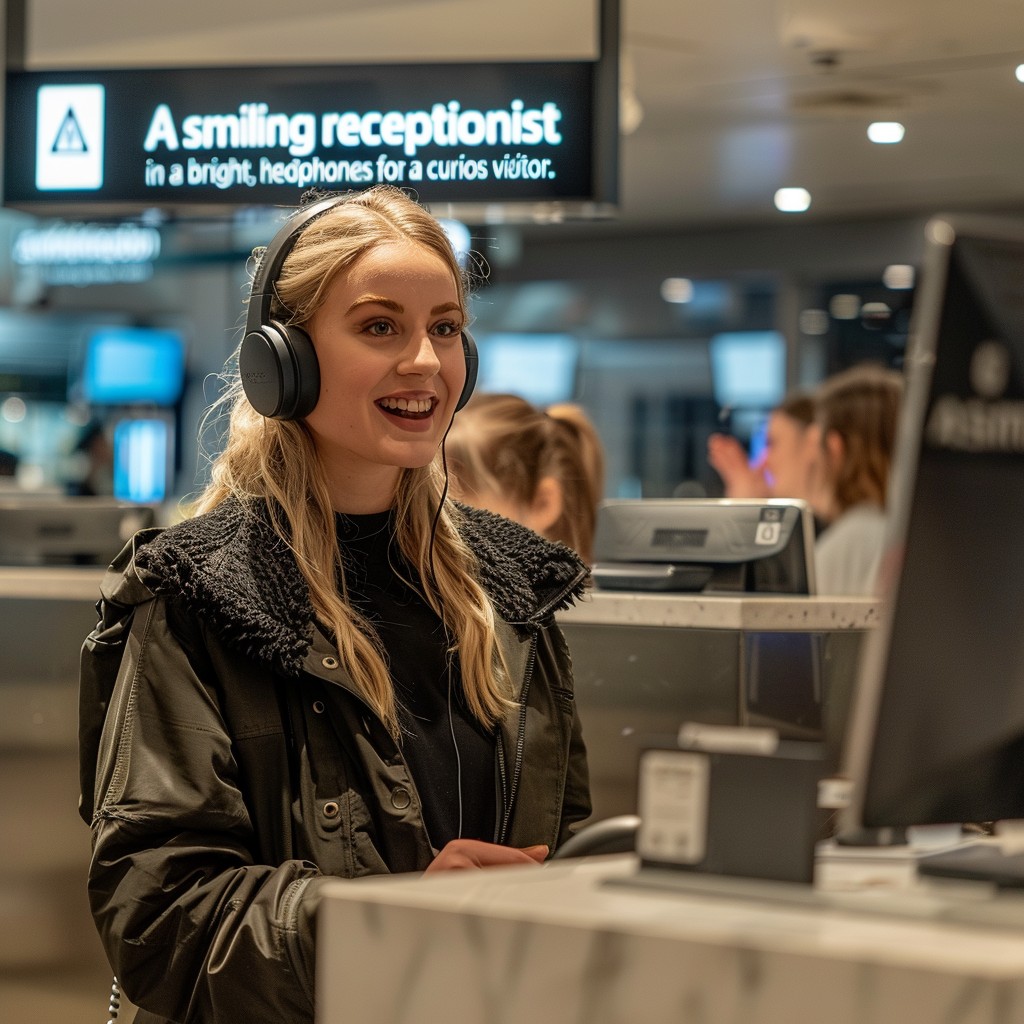 Free Welcoming Reception Experience Image - Receptionist, Smile ...