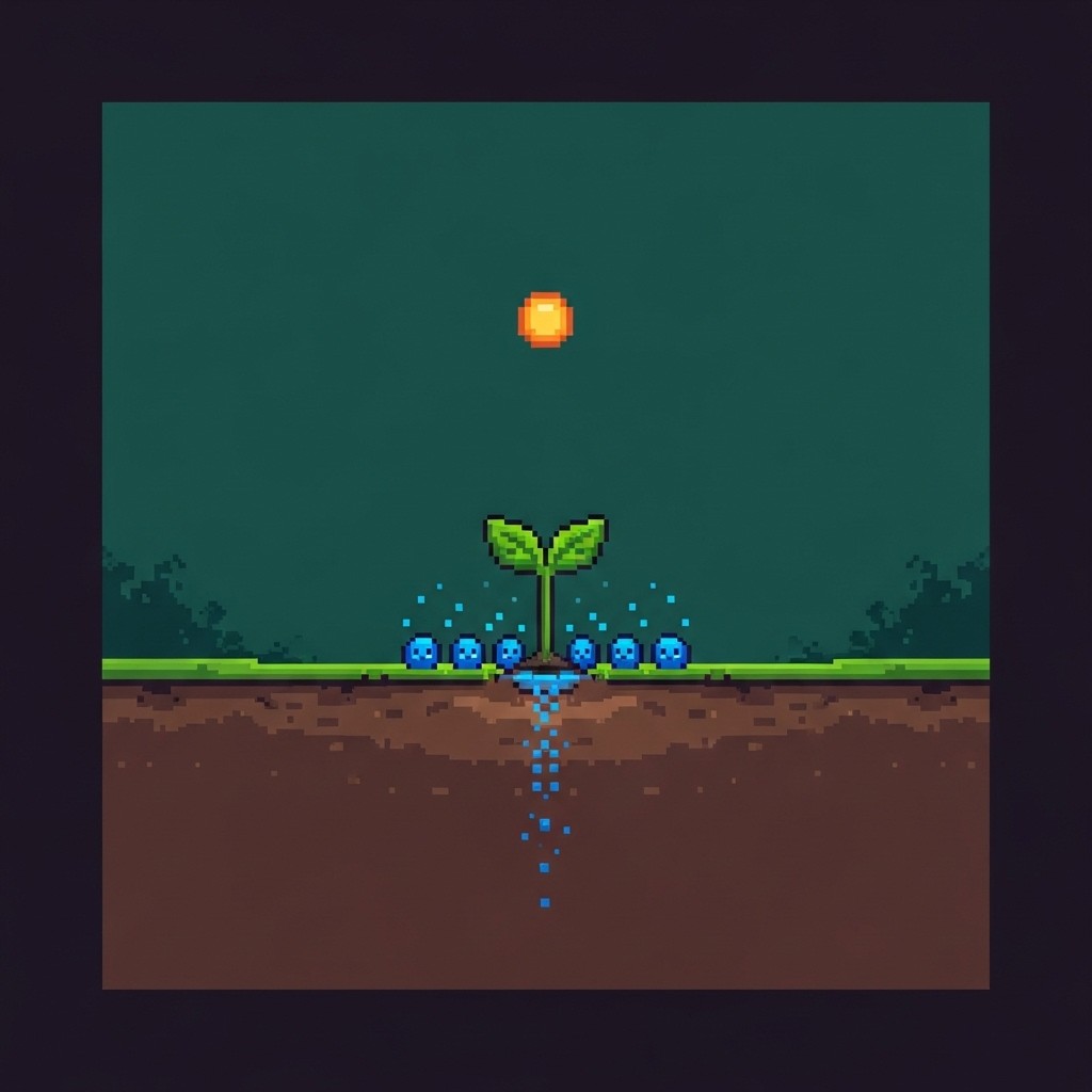 Free Pixel Forest Birth Image - Pixel, Seedling, Sprout | Download at ...