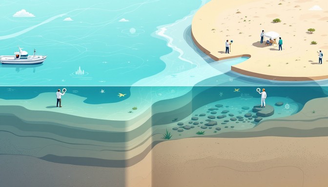 Free Coastal Research Illustration Image - Coastal, Research, Isometric ...