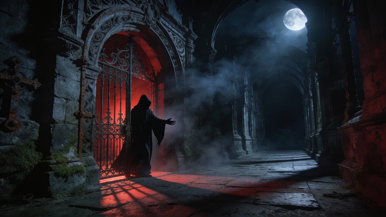 Free Crimson Shadow Invitation Image - Gothic, Dark, Mysterious ...