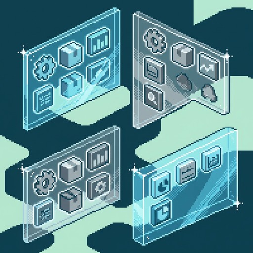 Free Transparent Inventory Display Image - Pixel, Isometric, Glass ...