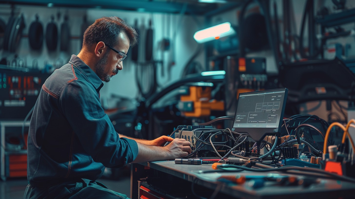 Free Engineer at Work Image - Engineer, Electronics, Workshop ...