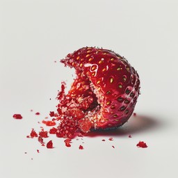 Exploding Strawberry Particals Free Strawberry Splash Art Image - Strawberry, Splash, Art | Download ...
