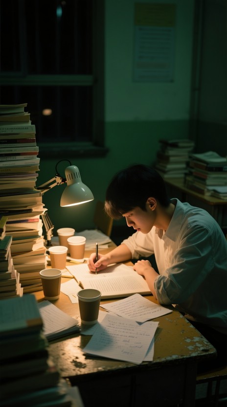Free Illuminated Academic Pursuit Photo - Student, Studying, Night ...