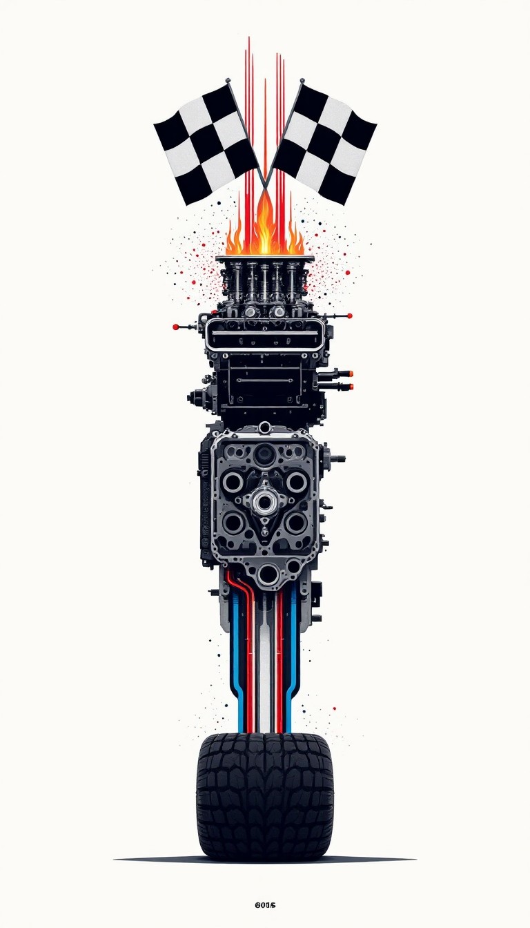 Free Pixel Engine Totem Image - Racing, Pixel, Art | Download at StockCake
