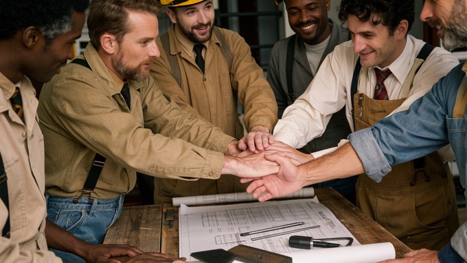 Work Unity Spirit Free Unity Through Teamwork Image - Teamwork, Unity, Huddle | Download ...