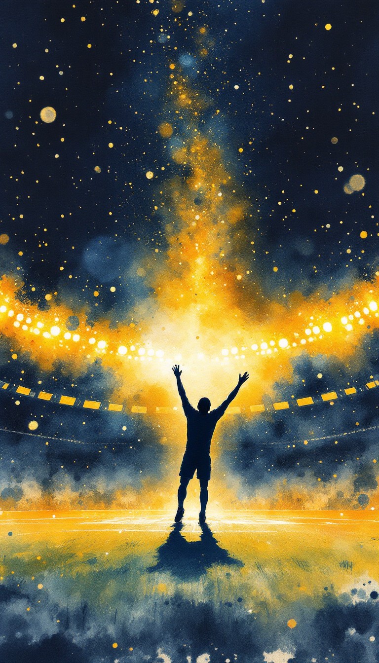 Victory Backround Free Victory Under Lights Image - Victory, Athlete, Stadium | Download ...
