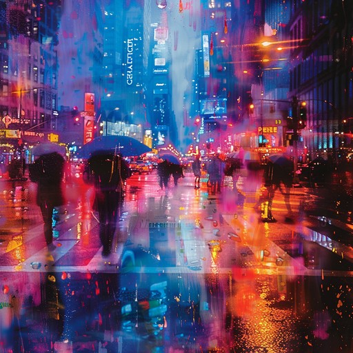 Free Rainy city night Image - City, Rain, Night | Download at StockCake