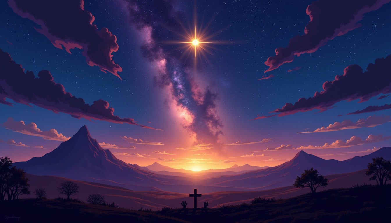 Celestial Ridge Free Celestial Mountain Guidance Image - Celestial, Star, Mountain ...