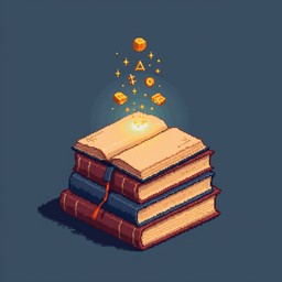 Free Illuminated Book Stack Image - Books, Pixels, Isometric | Download ...