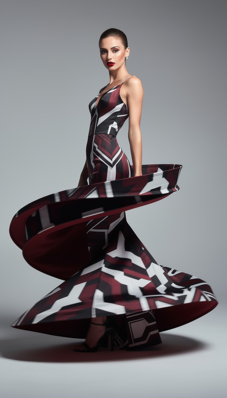 Free Geometric Fashion Drama Image - Fashion, Geometric, Model ...
