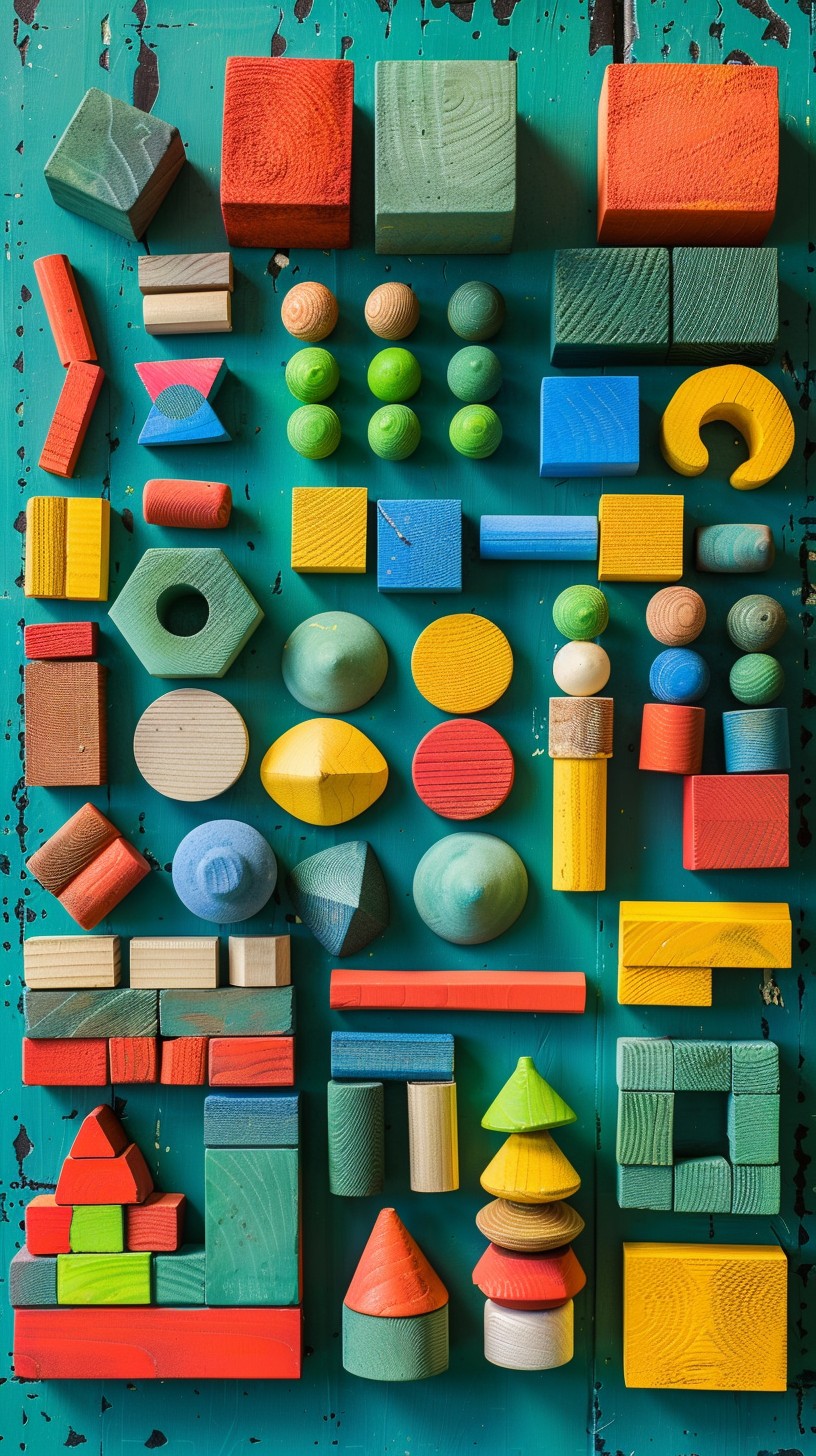 Free Colorful Building Blocks Image - Blocks, Colorful, Wooden ...