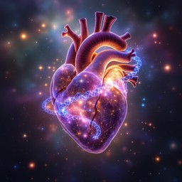 Free Cosmic Heart Illuminated Image - Heart, Cosmic, Anatomy | Download ...