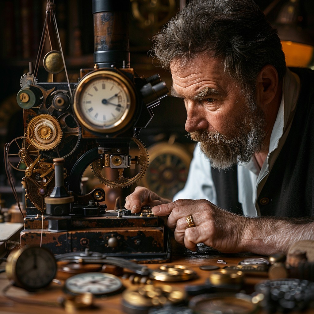 To Create An Inventor Free Inventor at Work Image - Elderly, Inventor, Mechanical | Download ...