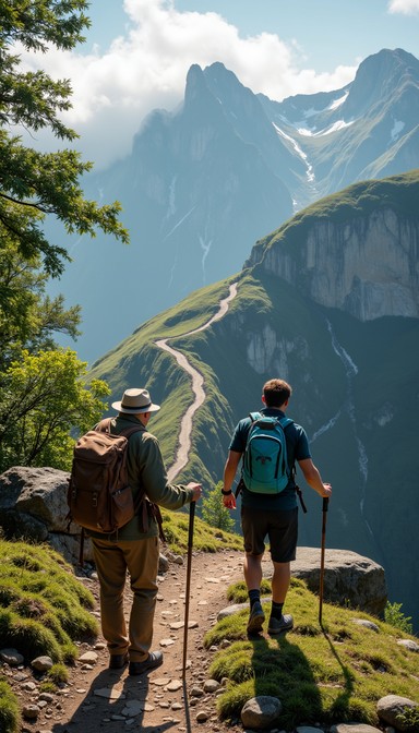 Free Mountain Trekking Adventure Image - Hiking, Mountains, Adventure ...