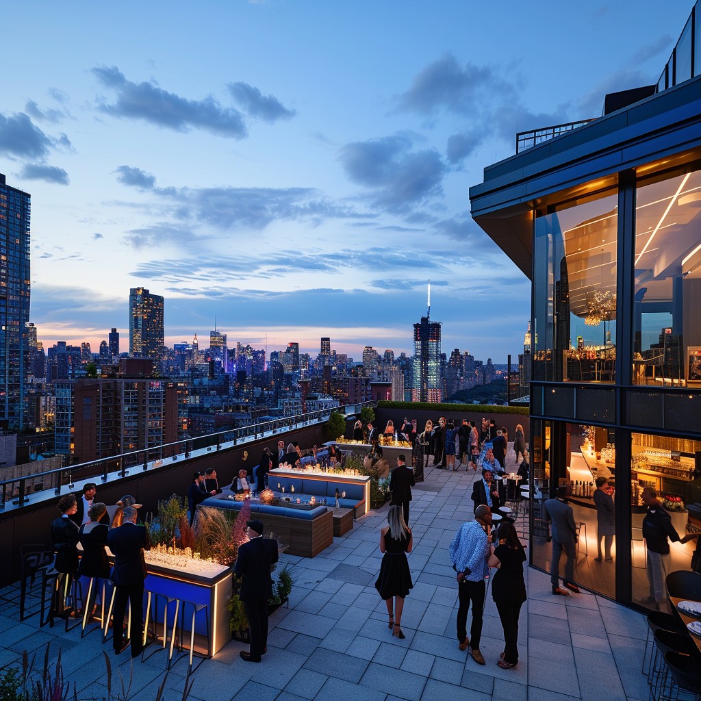 Viage Rooftop Free Rooftop Evening Gathering Image - Rooftop, Evening, Gathering ...