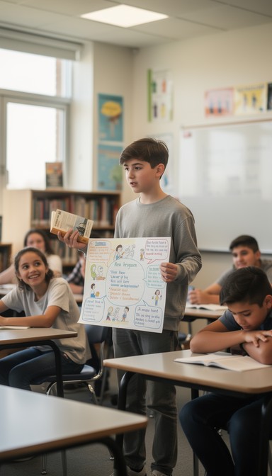 Free Classroom Book Report Image - Classroom, Presentation, Student ...