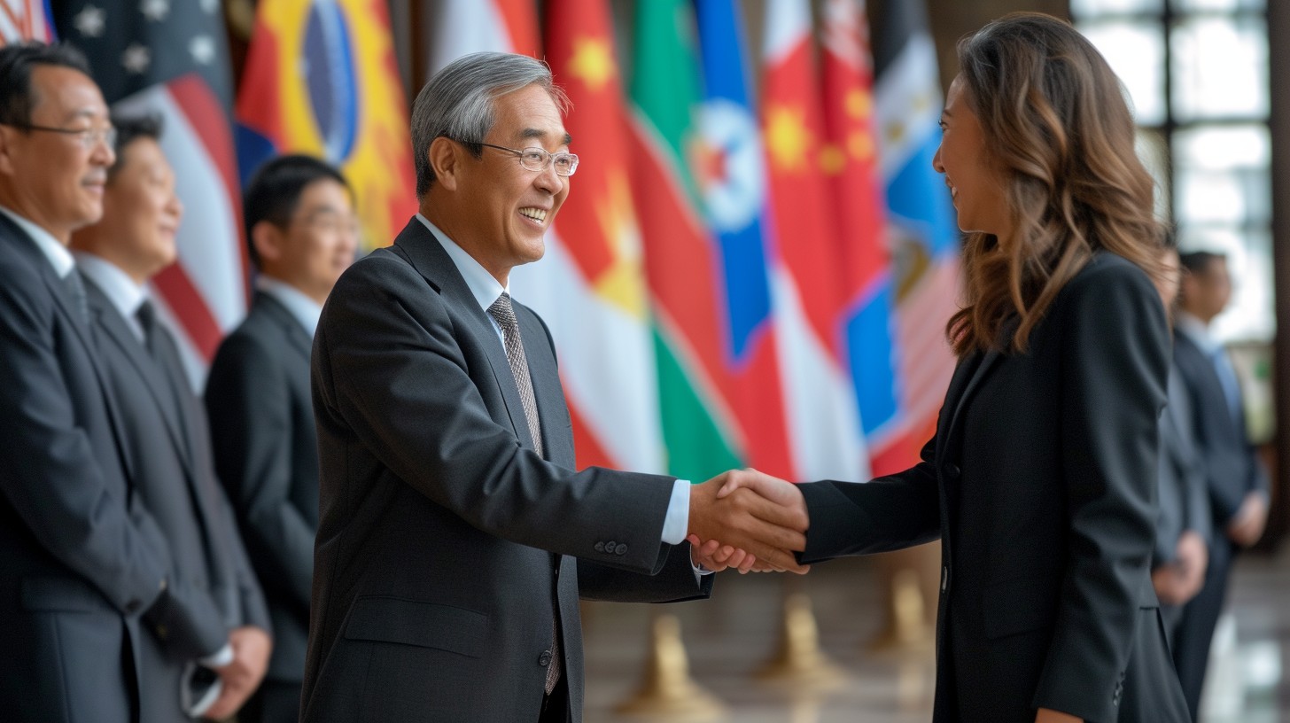 Diplomatic Invite Free Formal Diplomatic Greeting Image - Handshake, Diplomacy ...