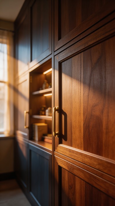 Free Luxury Wooden Cabinetry Image - Cabinetry, Woodwork, Walnut ...