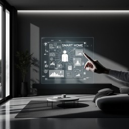 Free Future Home Interface Image - Smart, Holographic, Digital ...