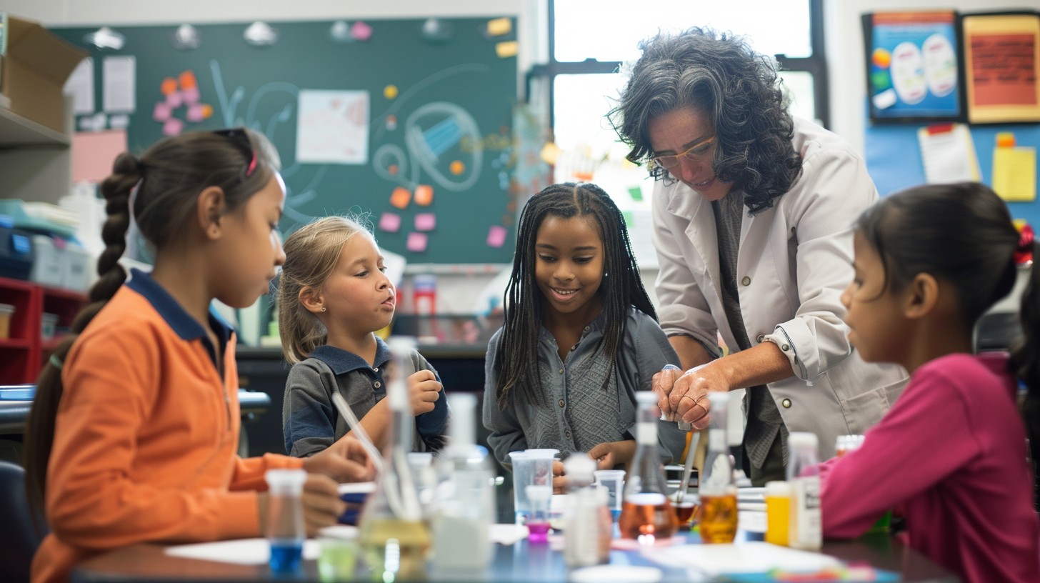 Free Science Class Experiment Image - Education, Science, Students ...