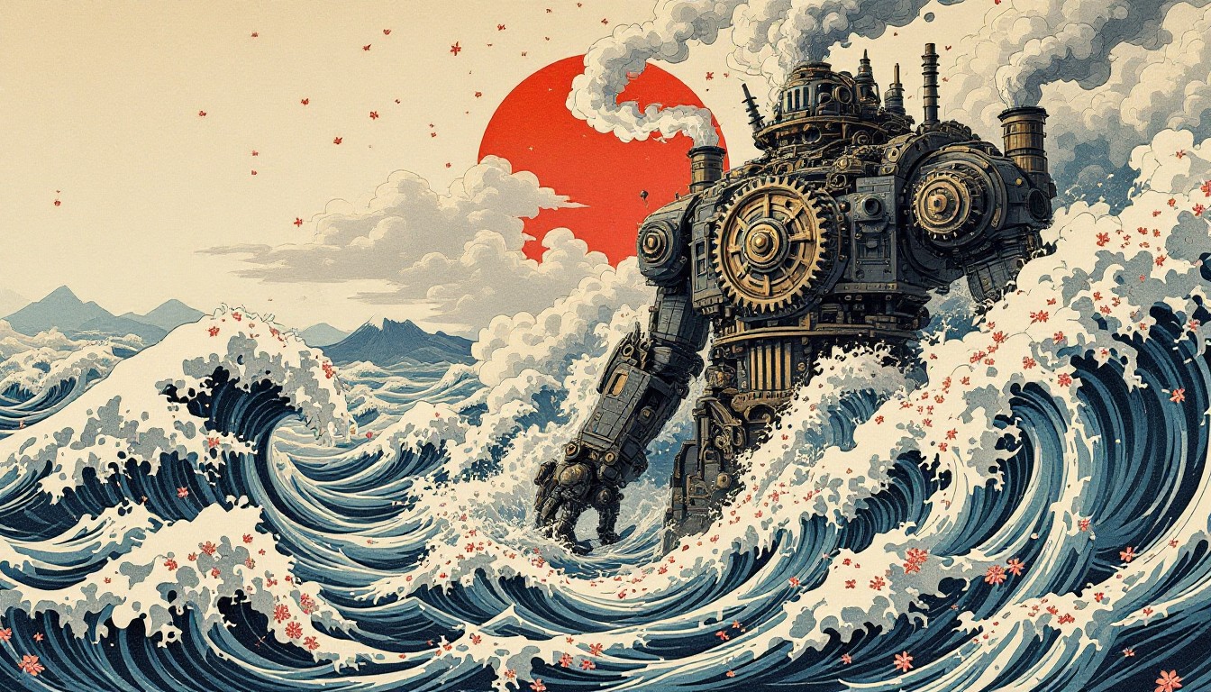Free Mechanical Ocean Giant Image - Robot, Automaton, Mechanical ...