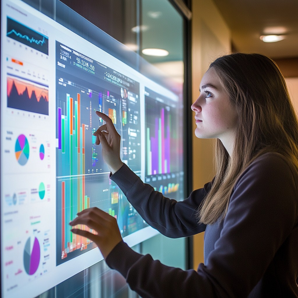 Free Analyzing Financial Data Image - Data, Analytics, Technology ...