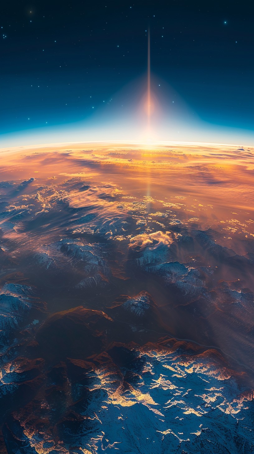 Sun Rise Frome Space Free Sunrise from space Image - Space, Sunrise, Earth | Download at ...