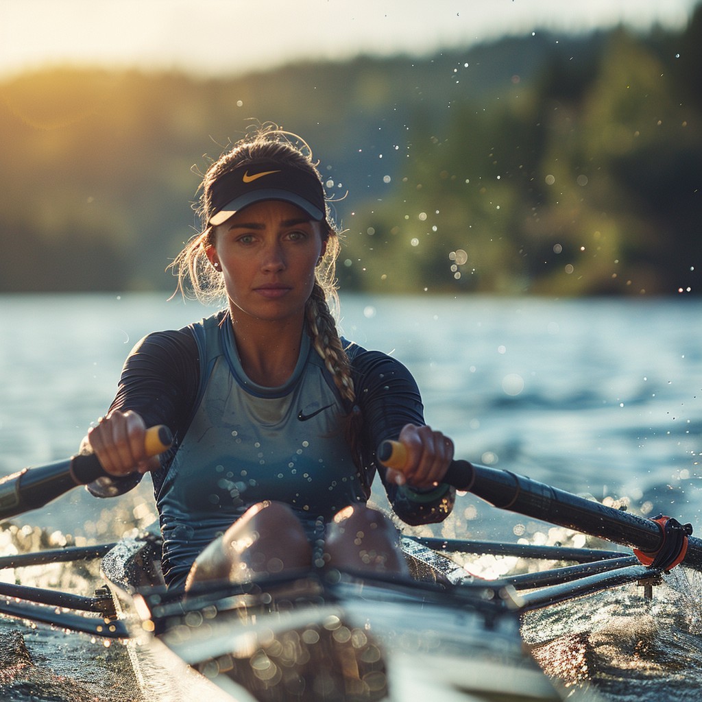Long Exposure Photo Rowing Free Focused Rowing Session Image - Athlete, Rowing, Sunset | Download ...