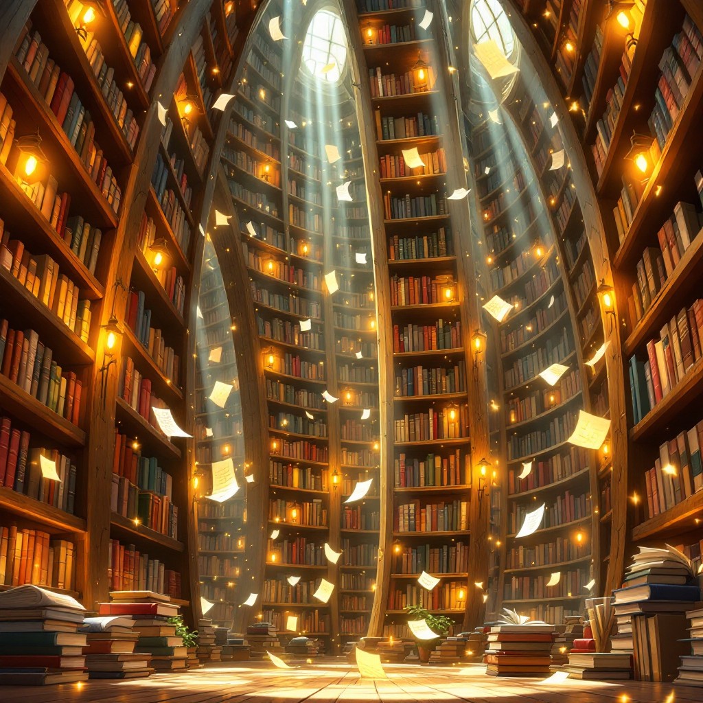 Terrific Library Free Magical Library Wonder Image - Library, Magical, Books | Download ...