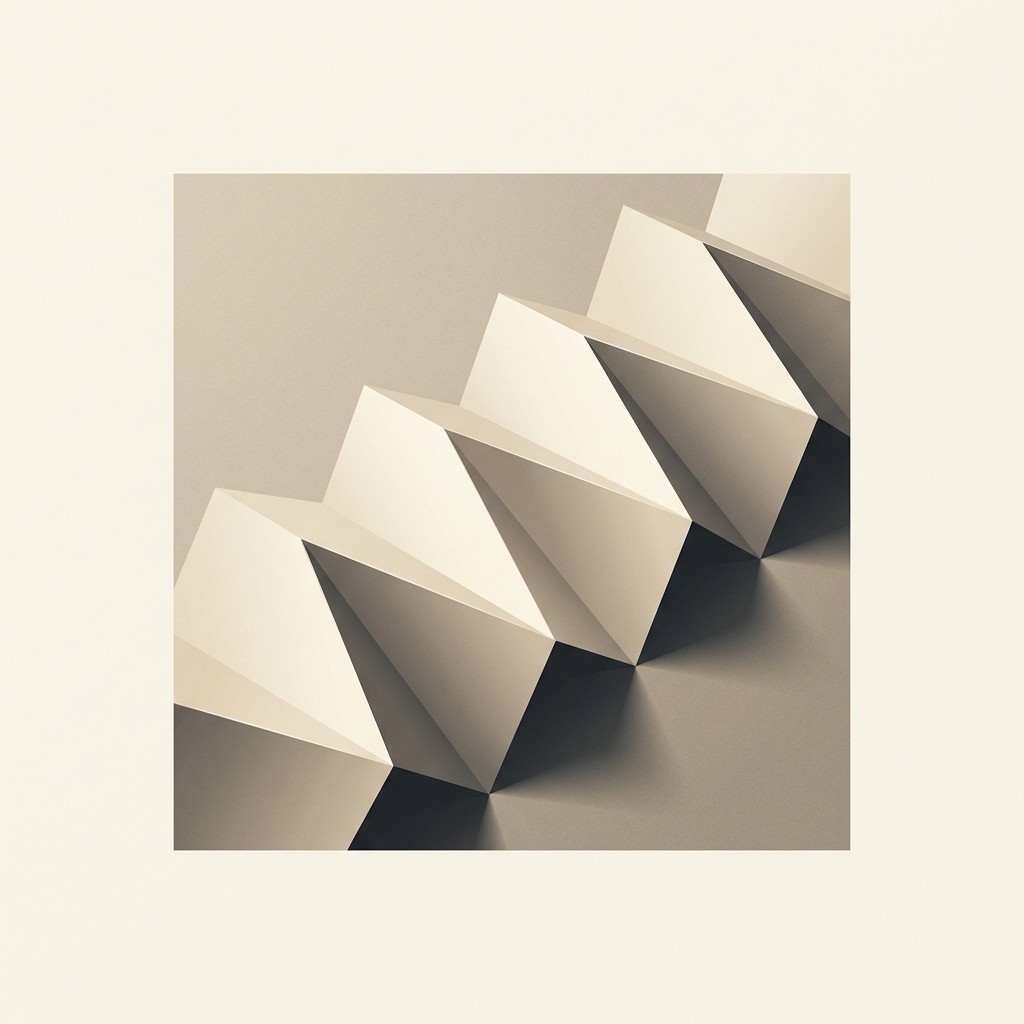 Free Geometric Paper Sculpture Image - Abstract, Geometric, Origami ...