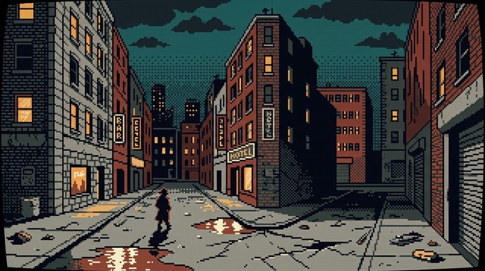 Free Pixel Urban Dreams Image - Pixel, Retro, Cityscape | Download at ...