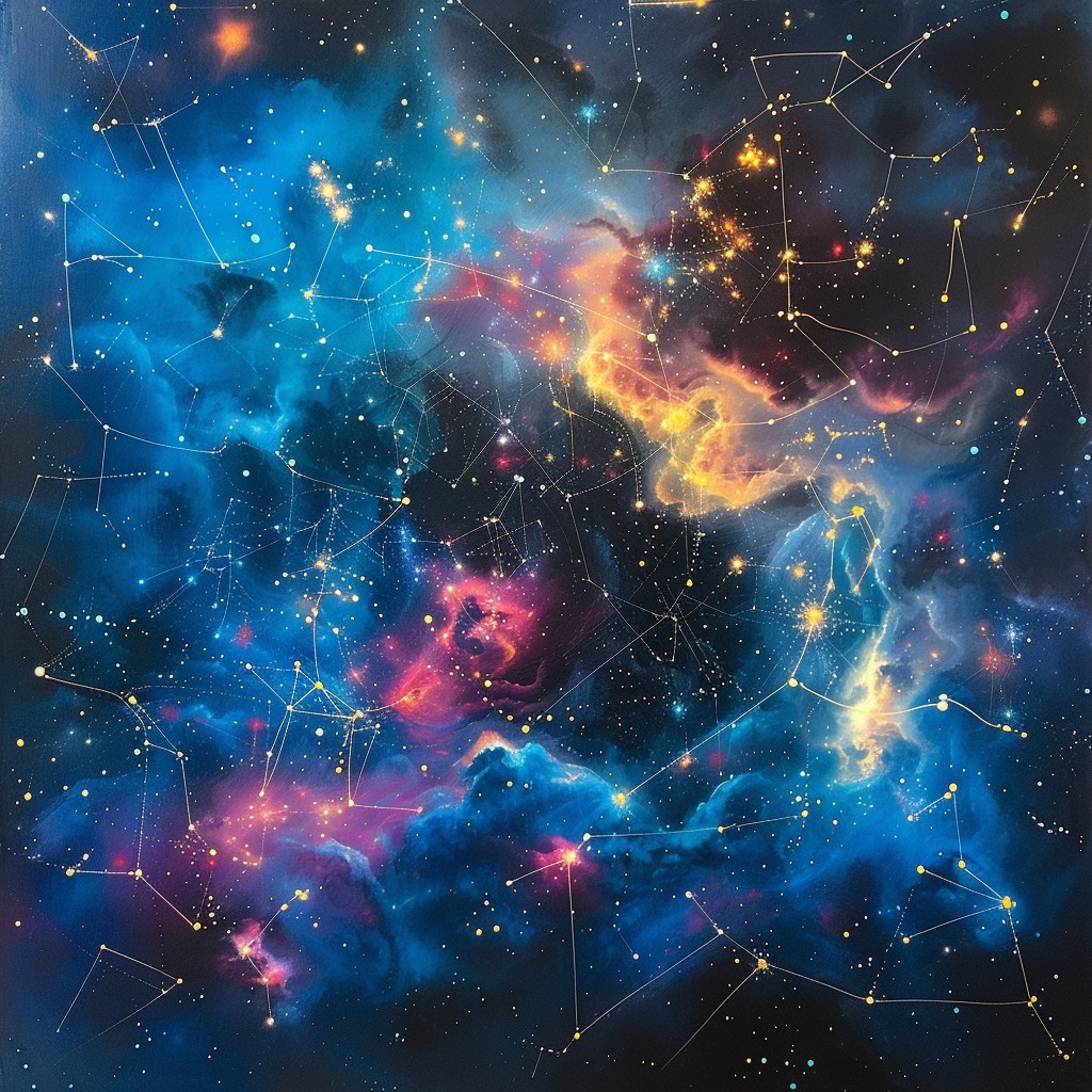 Free Cosmic Star Map Image - Cosmos, Stars, Nebula | Download at StockCake