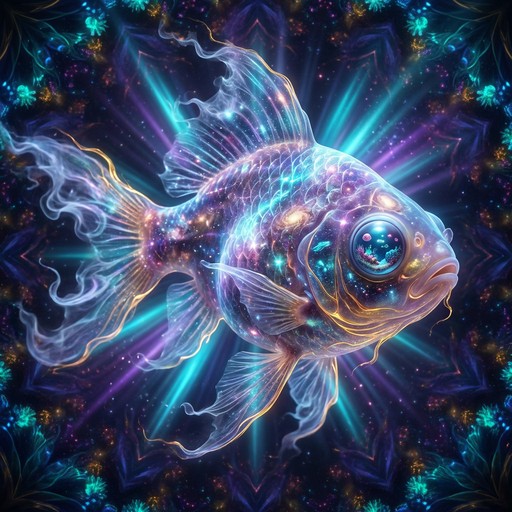 Free Cosmic Fantasy Fish Image - Fish, Fantasy, Cosmic | Download at ...
