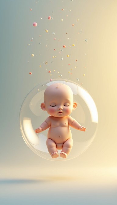 Free Bubble Baby Dreams Image | Download at StockCake