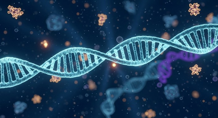 Free Glowing DNA Structure Image - Dna, Helix, Genetics | Download at ...