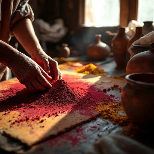 Man Color Making Free Hands Creating Color Image - Artisan, Hands, Pigments | Download ...