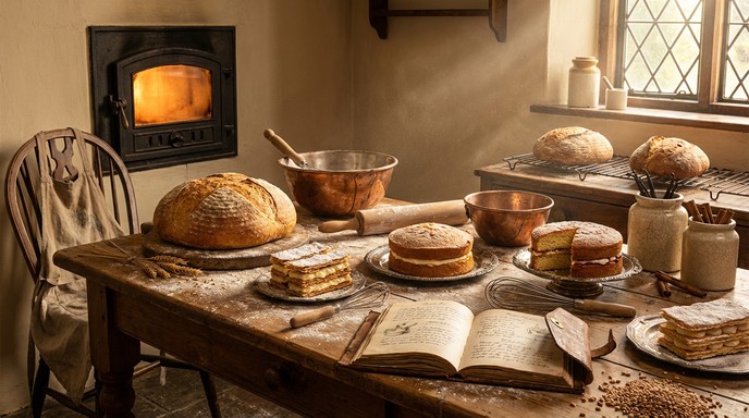 Free Vintage Bakery Dreams Image - Bakery, Bread, Vintage | Download at ...