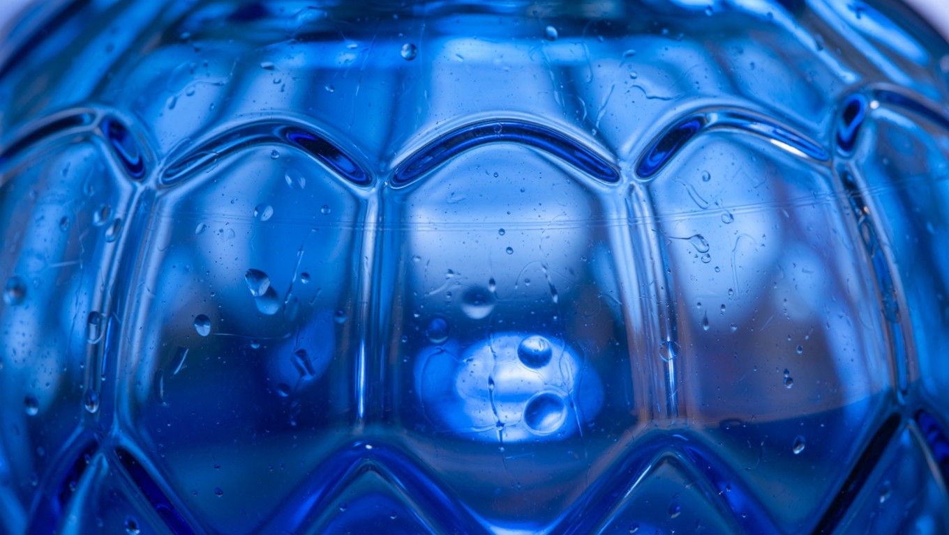 Free Azure Glass Ripples Image - Glass, Blue, Azure | Download at StockCake
