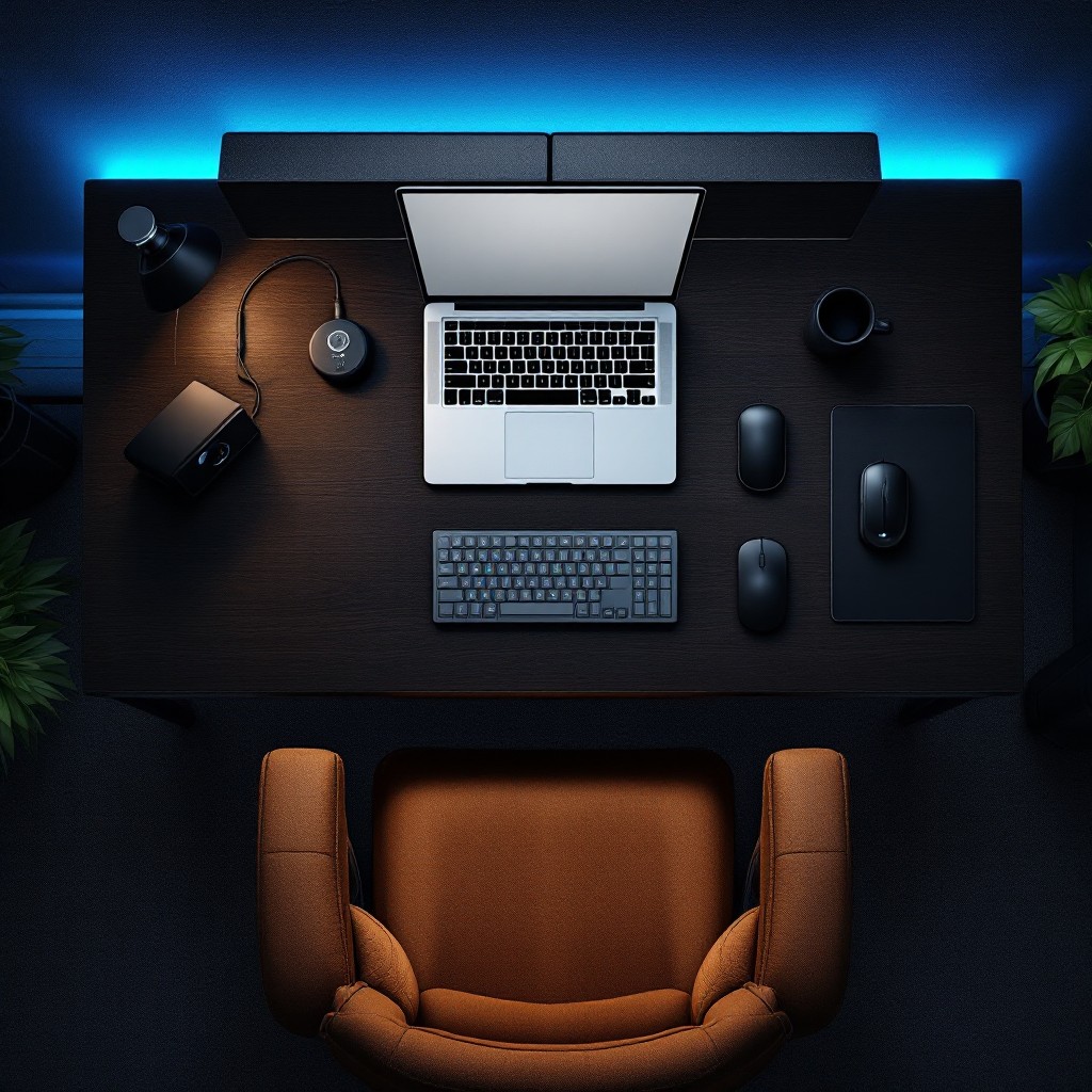 Free Minimalist Tech Setup Image - Workspace, Minimal, Setup | Download ...