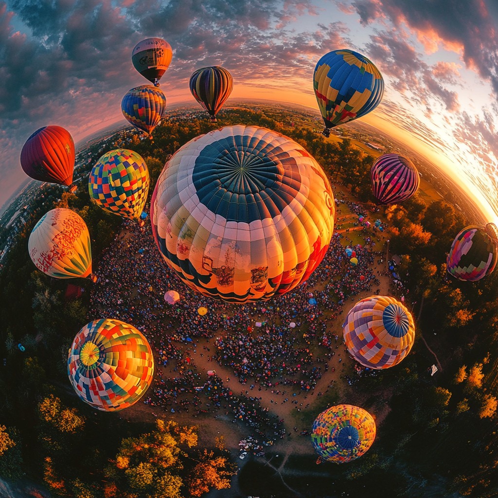Free Balloon Festival Sunset Image - Balloons, Sunset, Festival ...