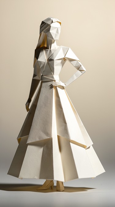 Download Origami Madonna Sculpture Image - Origami, Madonna, Paper ...